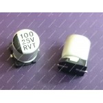C100uF25VES