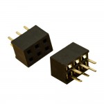 Pin header - feMale-2x3