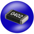 مقاومت SMD سایز 0402 خطا 1%