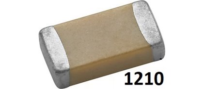 خازن SMD سایز 1210
